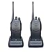 QIANGHONG BF-C1 Portable Rechargeable Long Range Two Way Radios 2 Pack UHF 400-470Mhz Walkie Talkies
