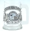 New England Patriots Colonial Tankard Beverage Holder 15 oz - NFL Football Fan Shop Sports Team Merchandise