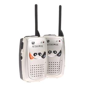 Audiovox FR5002 Ultra Compact 3 Channel 2-Way Radios (Pair)