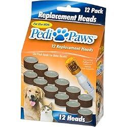 PediPaws Replacement Filing Heads - As Seen on TV
