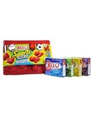 Grocery: Jell-o Sports Mold Bundle for Soccer Football Basketball Baseball with 4 Packs Jello Gelatin Dessert Mixes to Create Favorite Sports Colors Including Navy Brown and Black