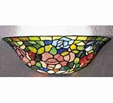 14W Tiffany Rosebush Wall Sconce