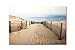 Graham & Brown 40-004 Walk to The Beach Printed Canvas Wall Art