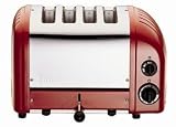Dualit 42175 Red 4 Slice Toaster (Red)