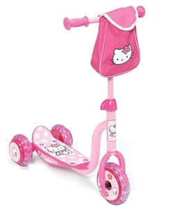 D'Arpèje - OHKY05 - Hello Kitty - Trottinette pour Enfants  - Trottinette 3 roues Hello Kitty