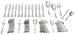 Oneida Chandler 65-Piece Flatware Set, Service for 12