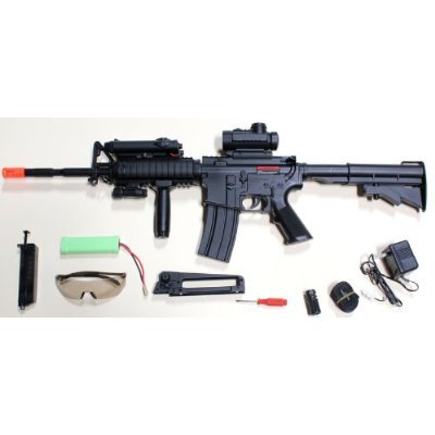 1:1 Scale RED DOT VERSION, Laser included M16 