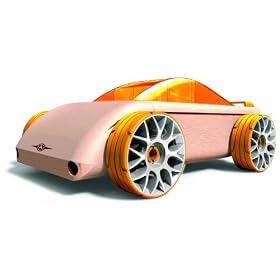Manhattan Toy Automoblox C9-S Orange Sports Car