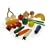 Wooden Veg in a Net (17pce) - Santoys