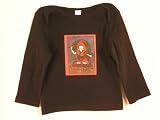 Tibetan Dalai Lama Baby Tee Shirt Black Long Sleeves