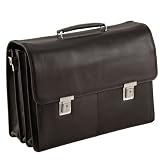 Plevier 200er Serie Aktentasche 3 F�cher Leder 43 cm Laptopfachvon "Plevier"