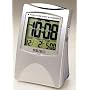 Seiko QHL005SLH Silvertone Digital Bedside Alarm Clock