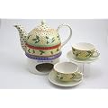 Teeservice 6-teilig - Teekanne,Teetasen und St�vchen - Teaflower - Original Jameson & Tailor 4064