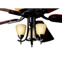 Kichler Light Kit 380001OZ 3-Light Sunset Marble Glass Light Kit