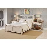 American Drew 114-323RO Warm Khaki Oak Americana Home Arbor Gate Queen Low Poster Bed 114-323