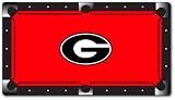Georgia Bulldogs College Wool Billiard Table Cloth by Hainsworth