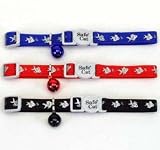 Cat Reflect Safety Collar Black Fish