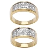 14K Ladies Gold Diamond 1.00ct Wedding Band - Sizes 5-13