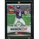 2006 Topps EA Sports Madden NFL 2007 Jay Cutler Denver Broncos Insiders Football Rookie Card - Mint Condition - Shipped In Protective ScrewDown Case!