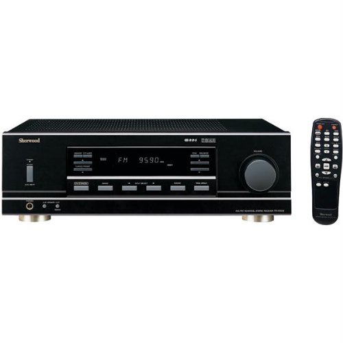 Sherwood RX5502 100 Watt RMS Dual-Zone Stereo Receiver (Black)