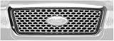 Putco 96142 Liquid 3D Solid Aluminum Grille