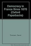 Democracy in France since 1870