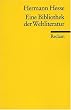 Eine Bibliothek der Weltliteratur