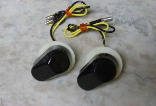 02-08 Yamaha Smoke LED Flush Mount Turn Signals YZF R1 R6 FZ6 FZ1