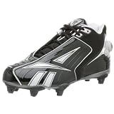 Reebok Men's Pump Burner Speed Mid SD2 Football Cleat,Black,13 M