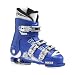 Roces Idea Adjustable Ski Boots - Youth (19-22) 2012: Ideal for a growing skier, the Roces Idea Adjustable Ski Boots grow with your child thanks to the patented “6 in 1” device. Easily adjustable, not only in length, the system allows for the adjustment in cuff height and width, utilizing micro-adjustable buckles.