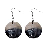 Retriever Dog Earrings Limited Edition Art Jewelry