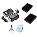 SAVEoN Extended Life Two Panasonic DMW-BCG10 Replacement Battery Packs + AC/DC Rapid Battery Charger Kit + Bonus Mini Tripod + SAVEoN MicroFiber Cleaning Cloth for Panasonic Lumix DMC-ZS9, DMC-3D1, DMC-ZS20, DMC-ZS15 Digital Camera