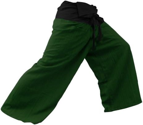 2 Tone Thai Fisherman Pants Yoga Trousers Free Size