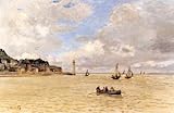12X16 inch Claude Monet Seascape Canvas Art Repro The lighthouse
