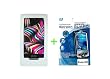 CrazyOnDigital Premium Clear White Silicon Skin Case Screen Protector for Zune HD Video Mp3 Player