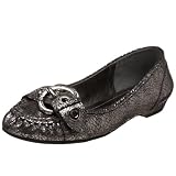 BCBGenerationWomen'sDiniaLoafer,PewterCrackedMetallic,7.5MUS