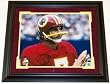 Joe Theismann Autographed Washington Redskins 16x20 Photo with "SB XVII Champs" inscription - Custom Framed