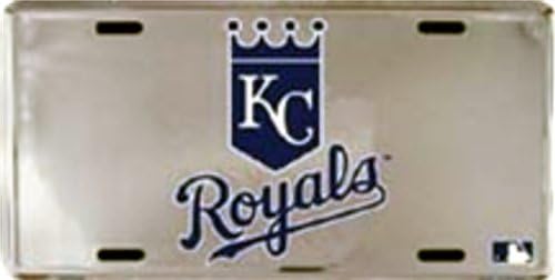Kansas City Royals MLB Chrome License Plate Frame