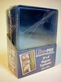 Ultra Pro Regular Toploader 3 x 4 Ultra Clear 25 in a pack