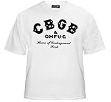 CBGB & OMFUG Classic Logo Vintage T-Shirt (White) #14