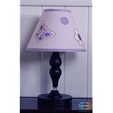 GEENNY Lamp Shade For Boutique Lavender Butterfly... by GEENNY