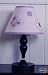 GEENNY Lamp Shade For Boutique Lavender Butterfly CRIB BEDDING SET