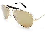 New Ray-Ban RayBan RB8028K RB-8028K Gold Plated Collection Limited Edition Sunglasses 58-14-135