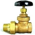 Plumbers Overstock UV35405 Bronze Steam Radiator Gate Valve, 1"