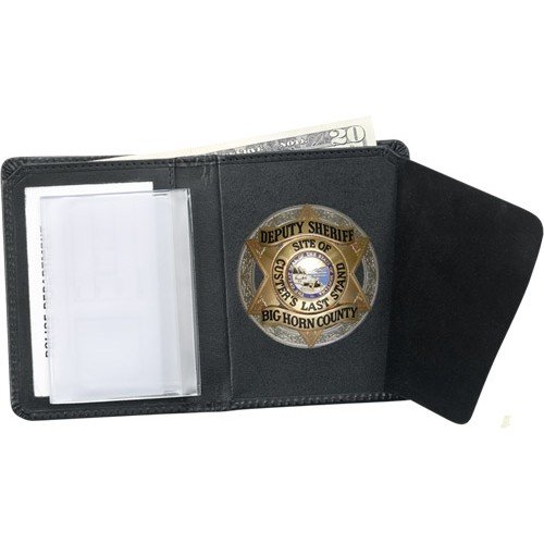 Book Style Badge Wallet Oval - Strong Holster Co 79610, Police Equipment Duty Gear