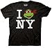 Search : Teenage Mutant Ninja Turtles TMNT Classic Movie TV Cartoon Series I Love NY Adult Black T-Shirt Tee Shirt