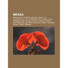 Mensa: Mensa Select Winners, Abalone, Magic: The Gathering, Set, List of Mensans, Hive, Dvonn, Fluxx, Ingenious, Khet, Blokus