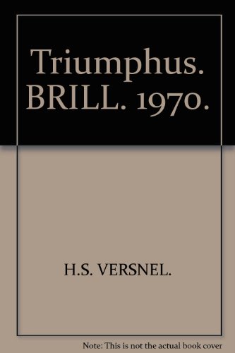 Triumphus. BRILL. 1970.