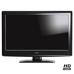 Haier LET32C430 81 cm (31 Zoll) LED-Backlight-Fernseher (HD-Ready, DVB-T) Klavierlack-schwarz/rot