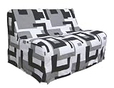 Slipcover for Full Size E-Frame in Mystique - Deco Pleated - 33-1414-630